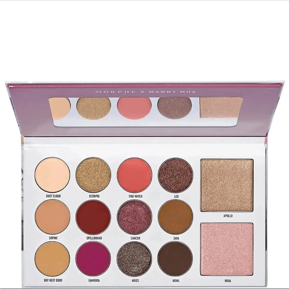 Morphe x Manny MUA Glam Eye Shadow Palette - Picture 6 of 6